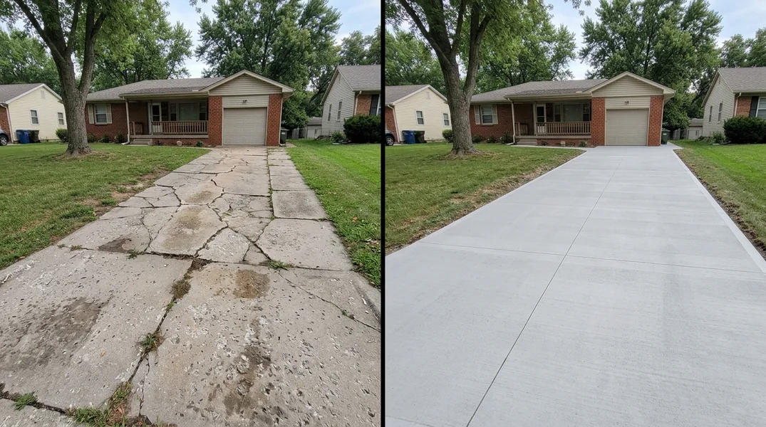Result concrete in Topeka - Topeka Concrete Contractors