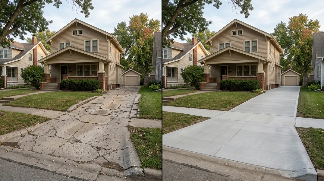 Result concrete in Topeka - Topeka Concrete Contractors