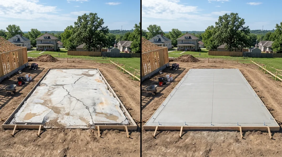 New Construction Slab Guide: What Topeka Homebuyers Should Know Before Closing