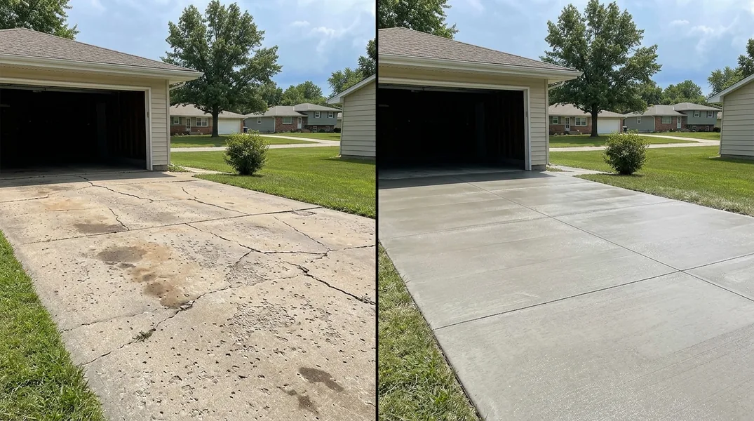 Result concrete in Topeka - Topeka Concrete Contractors