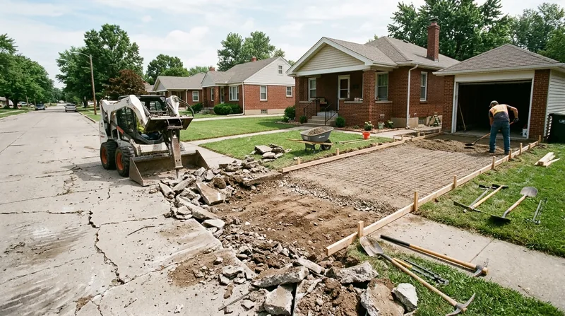 Concrete Removal & Replacement Topeka