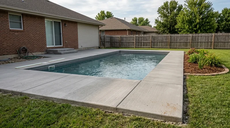 Concrete Pool Decks Topeka